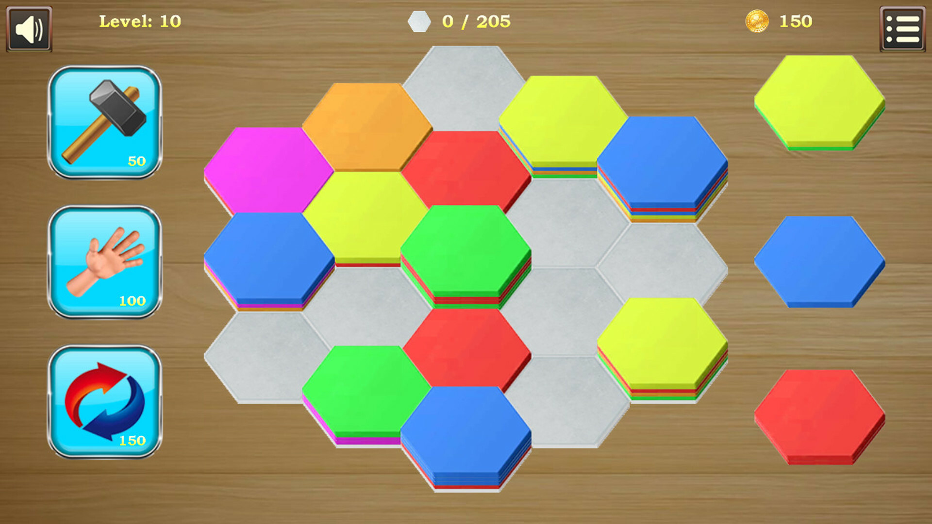 Sort Hexa Tiles screenshot 1
