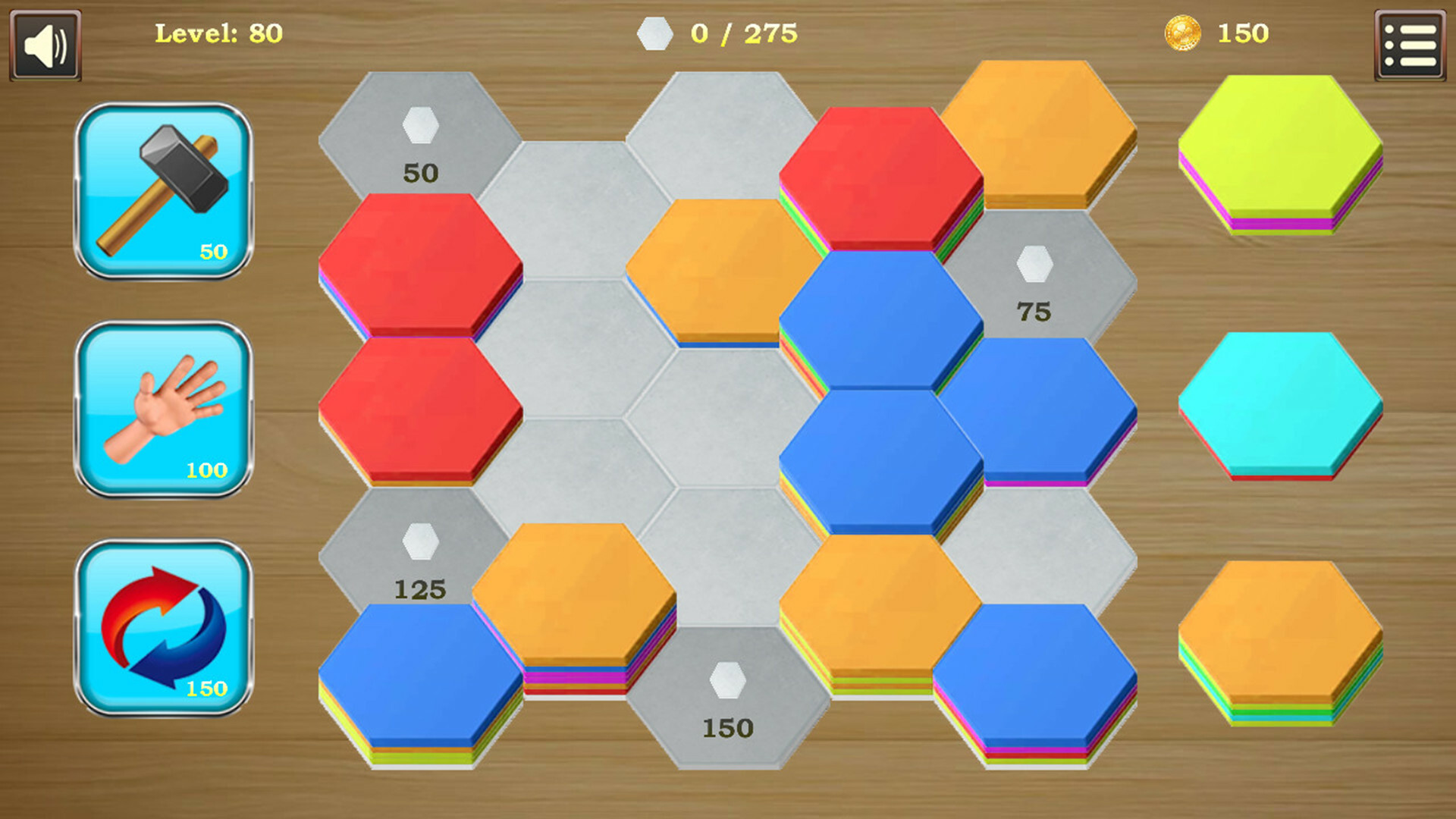 Sort Hexa Tiles screenshot 5