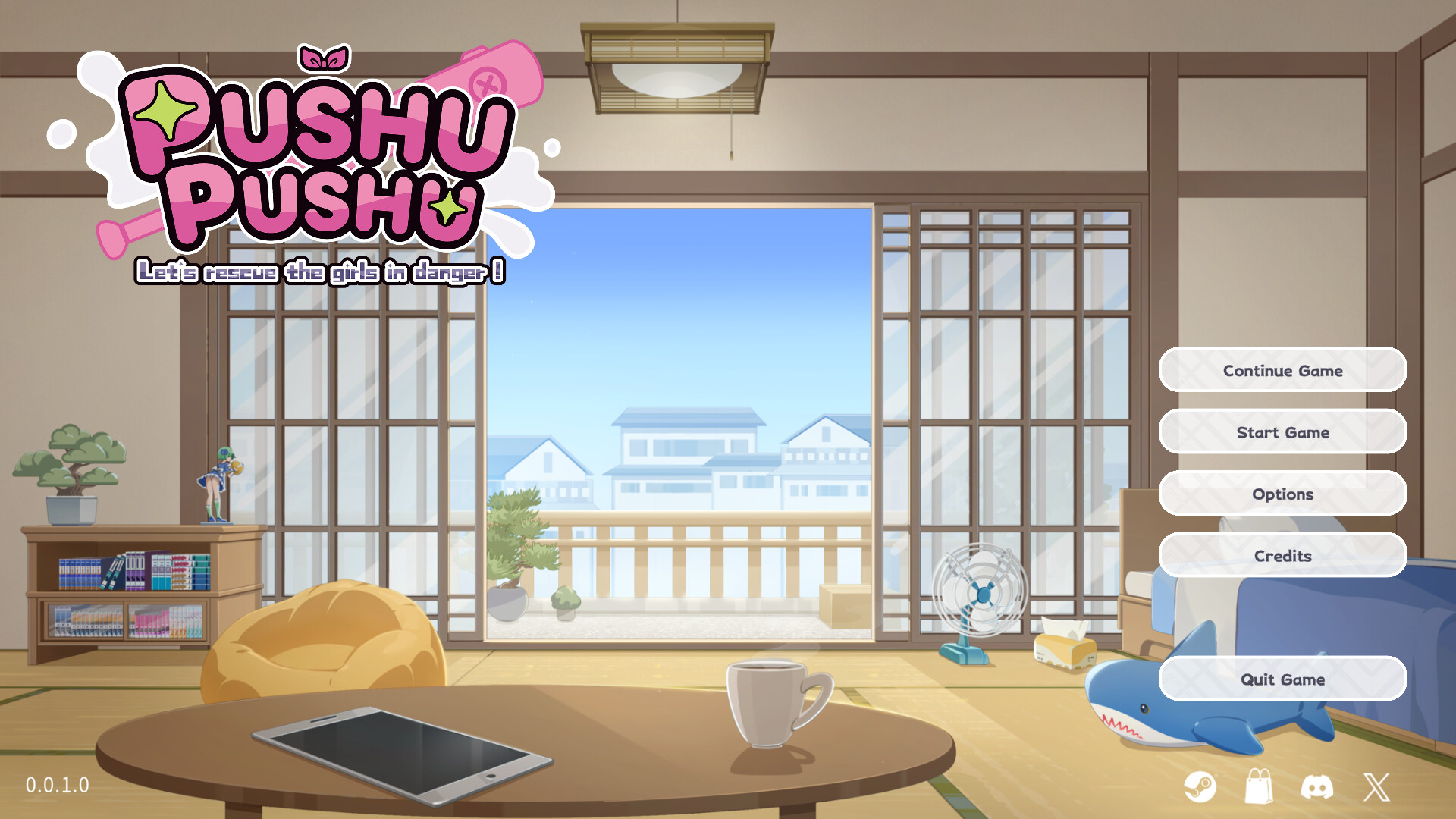 Pushu Pushu! Let's rescue the girls in danger! screenshot 9
