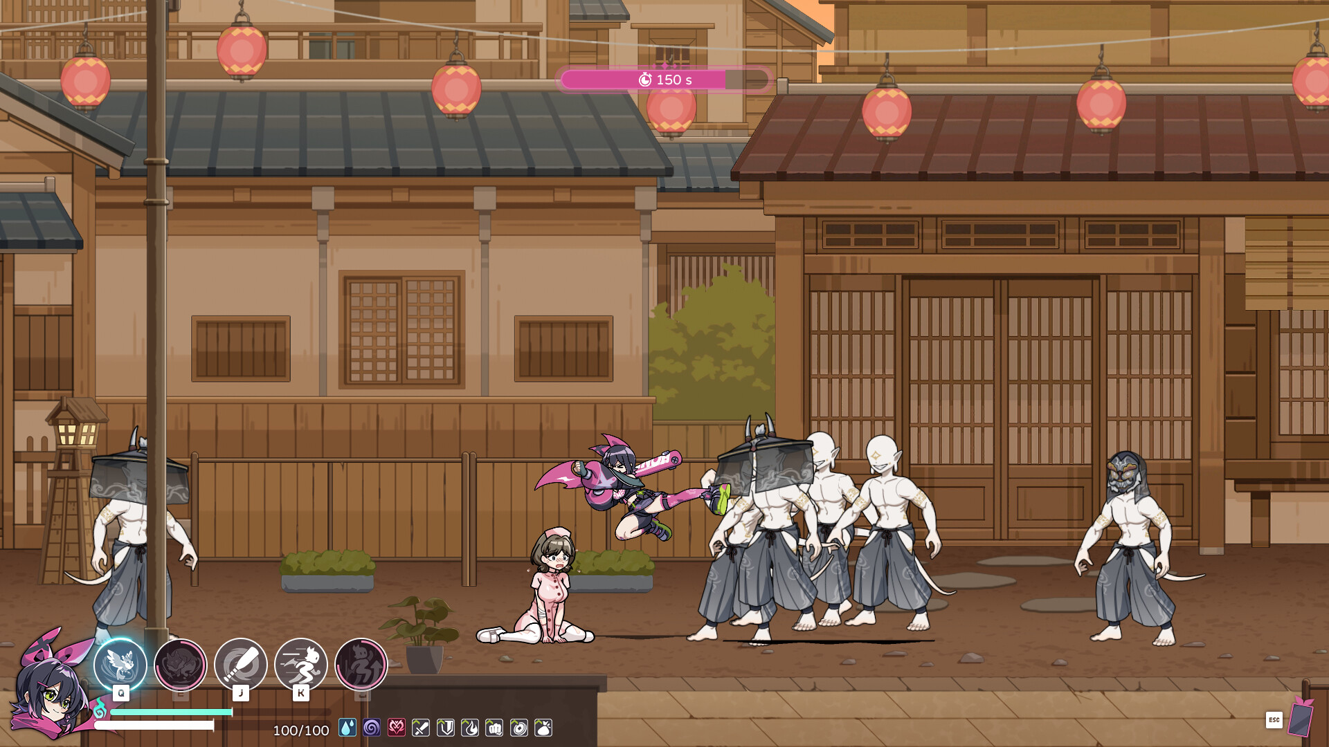 Pushu Pushu! Let's rescue the girls in danger! screenshot 18
