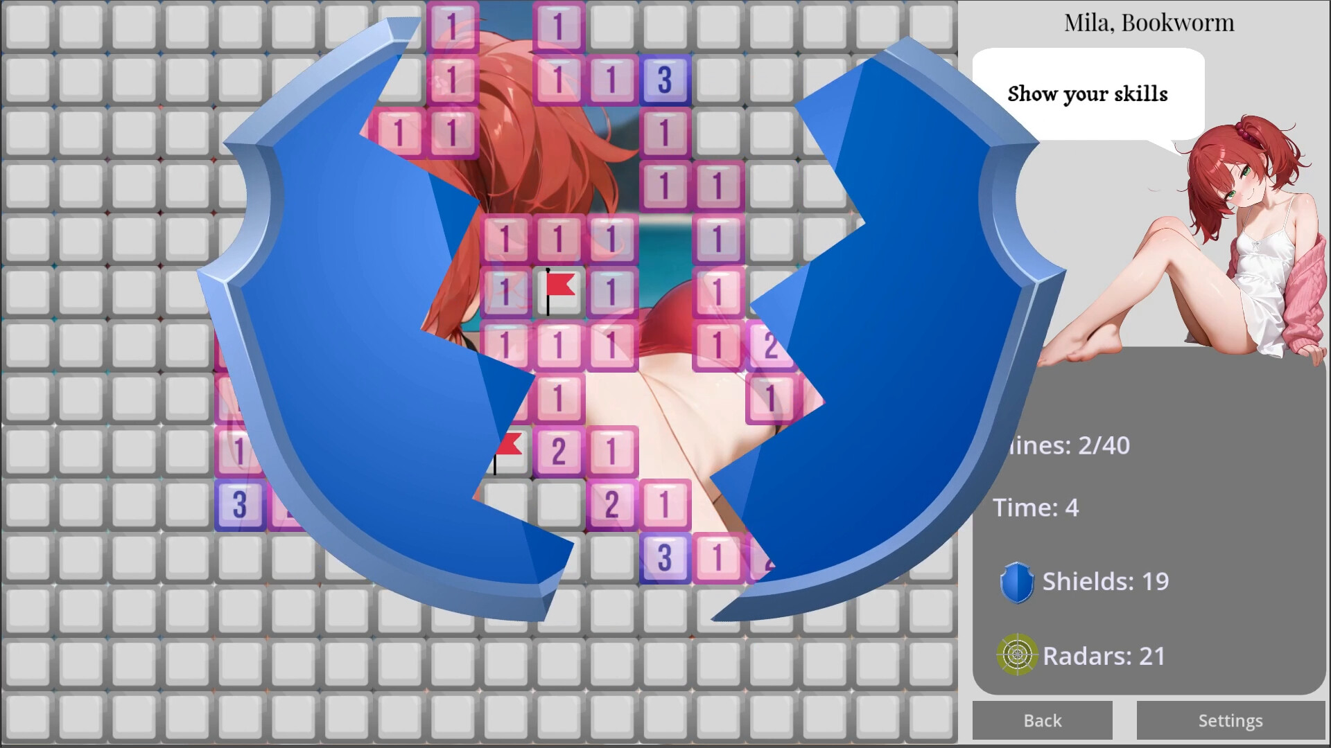 Anime Minesweeper screenshot 9