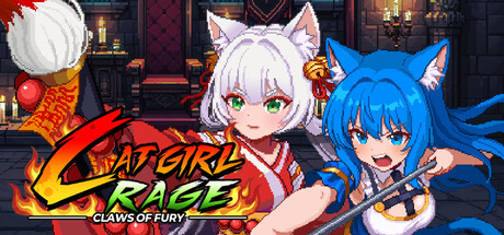 Catgirl Rage: Claws of Fury — Steam header