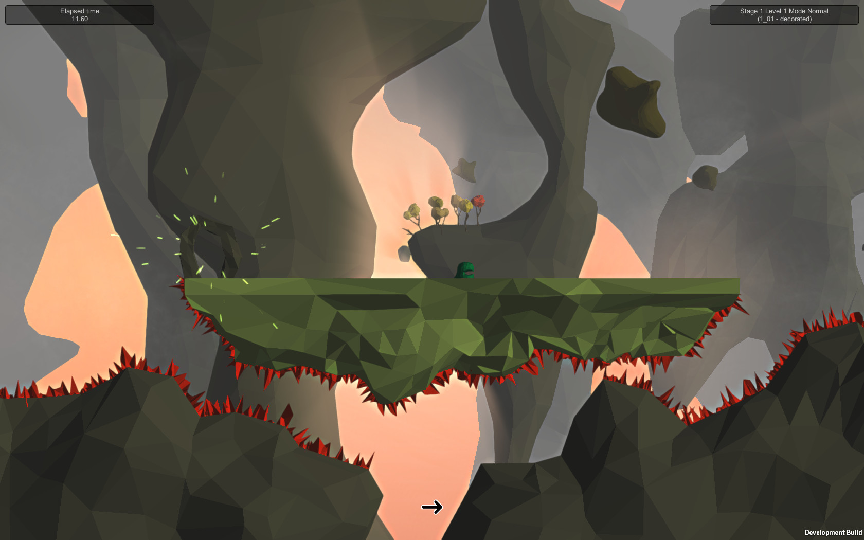 SLIDE: platformer screenshot 1