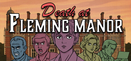 Death at Fleming Manor — Steam header