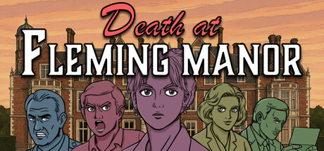 Death at Fleming Manor — Steam header