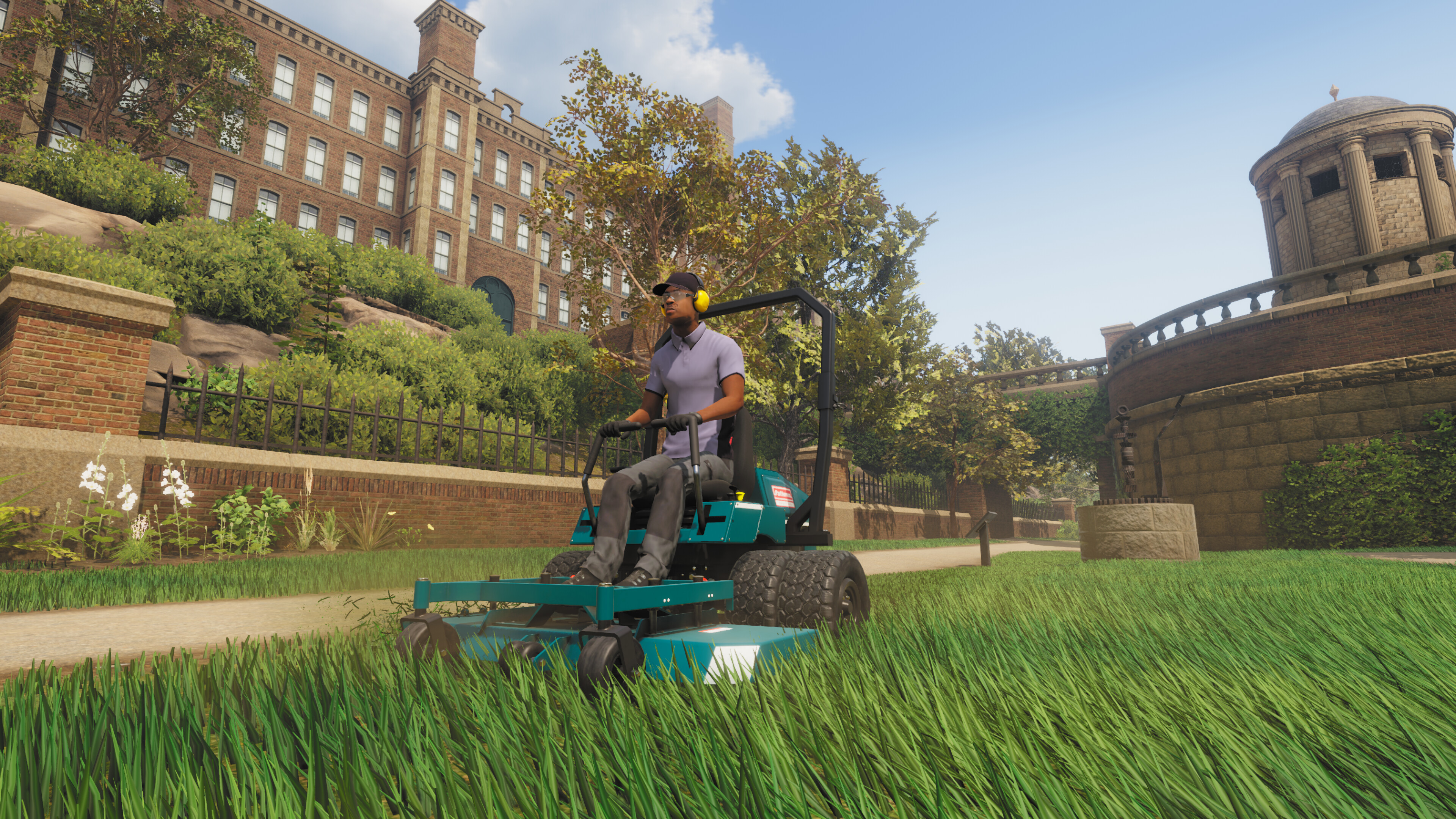 Lawn Mowing Simulator - Heritage Park screenshot 8