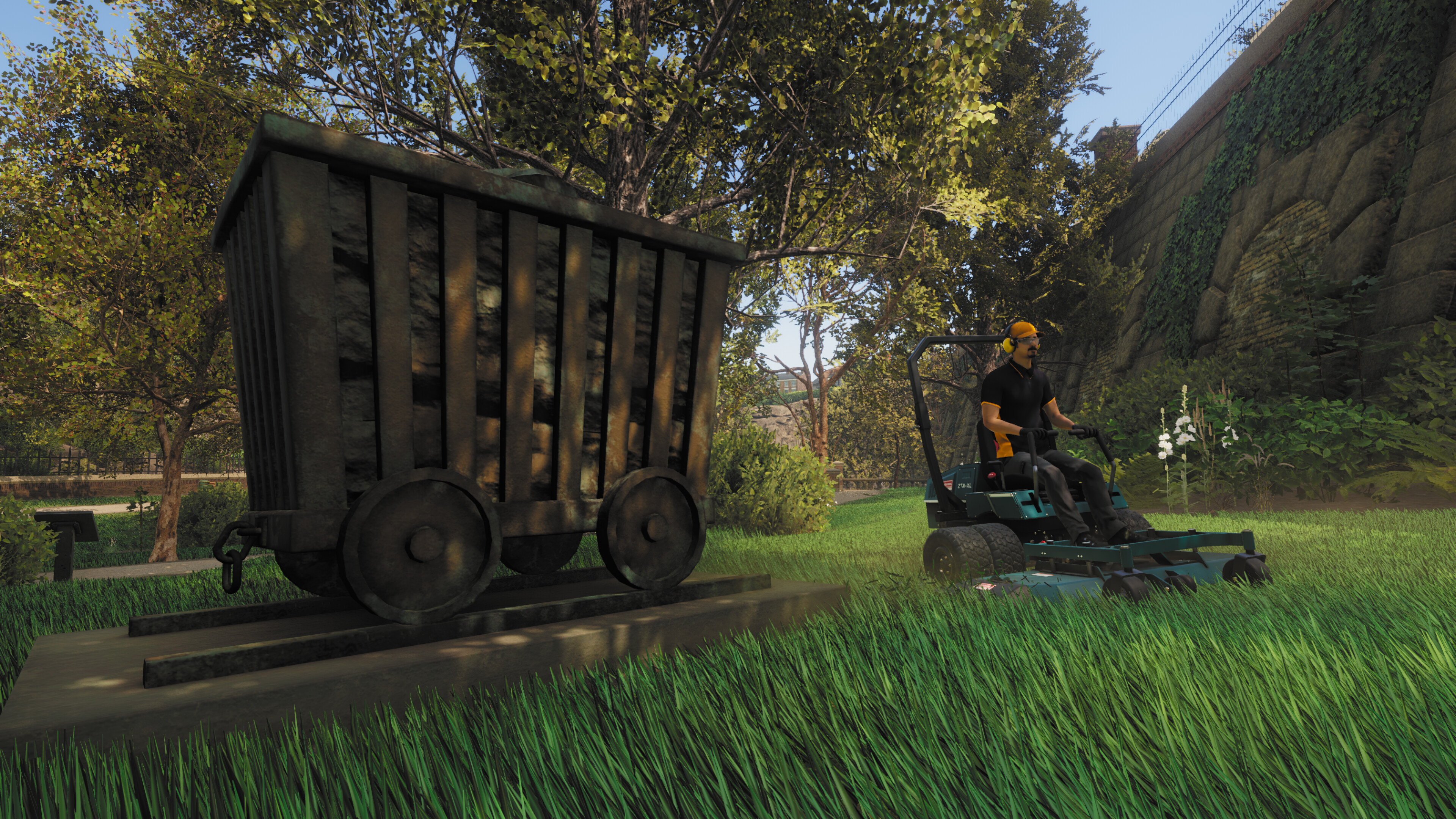 Lawn Mowing Simulator - Heritage Park screenshot 7