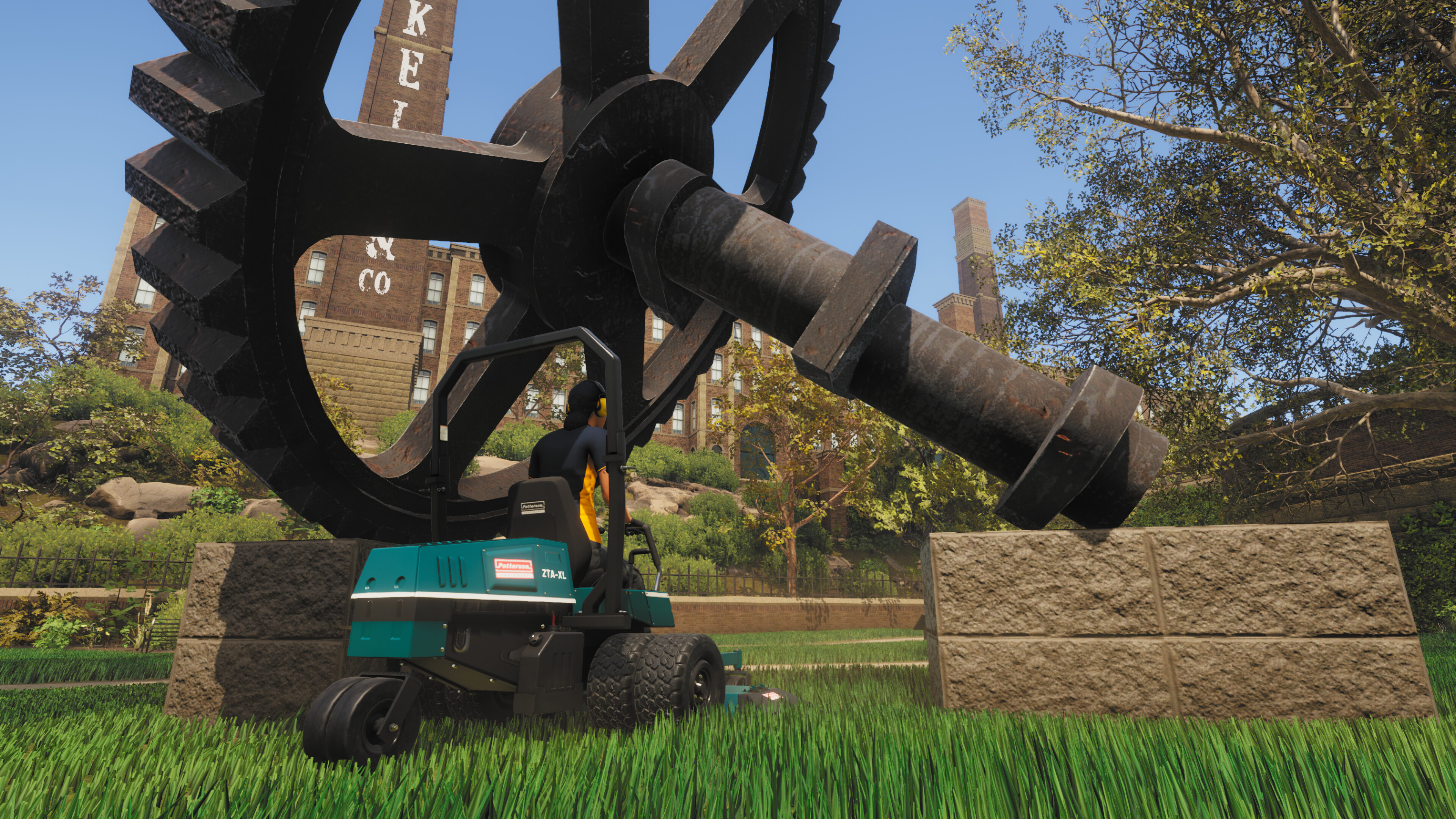 Lawn Mowing Simulator - Heritage Park screenshot 9