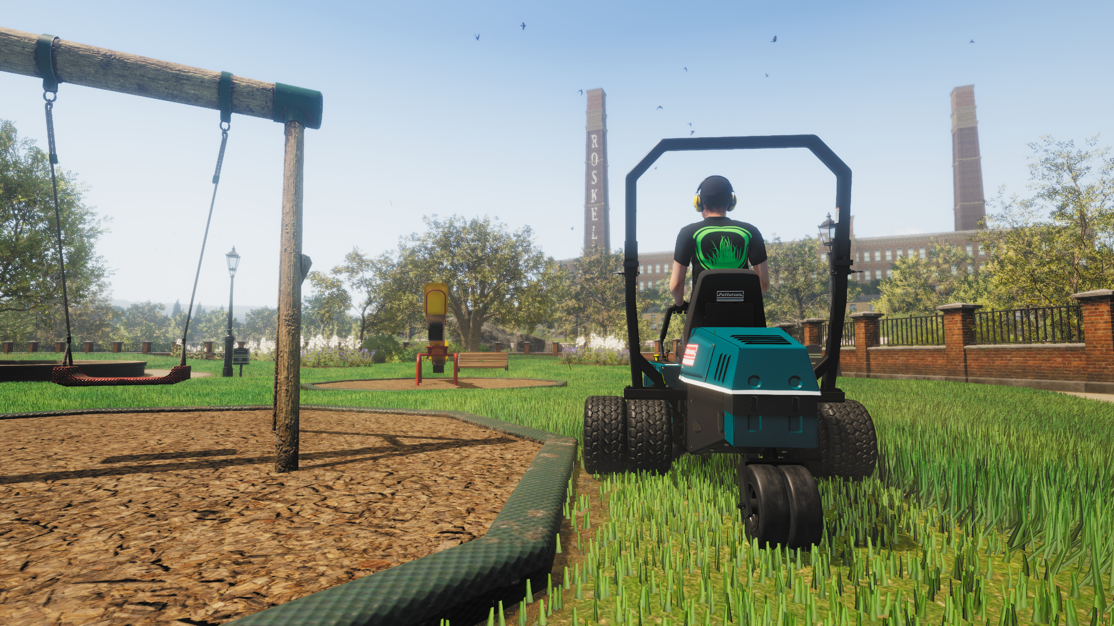 Lawn Mowing Simulator - Heritage Park screenshot 2