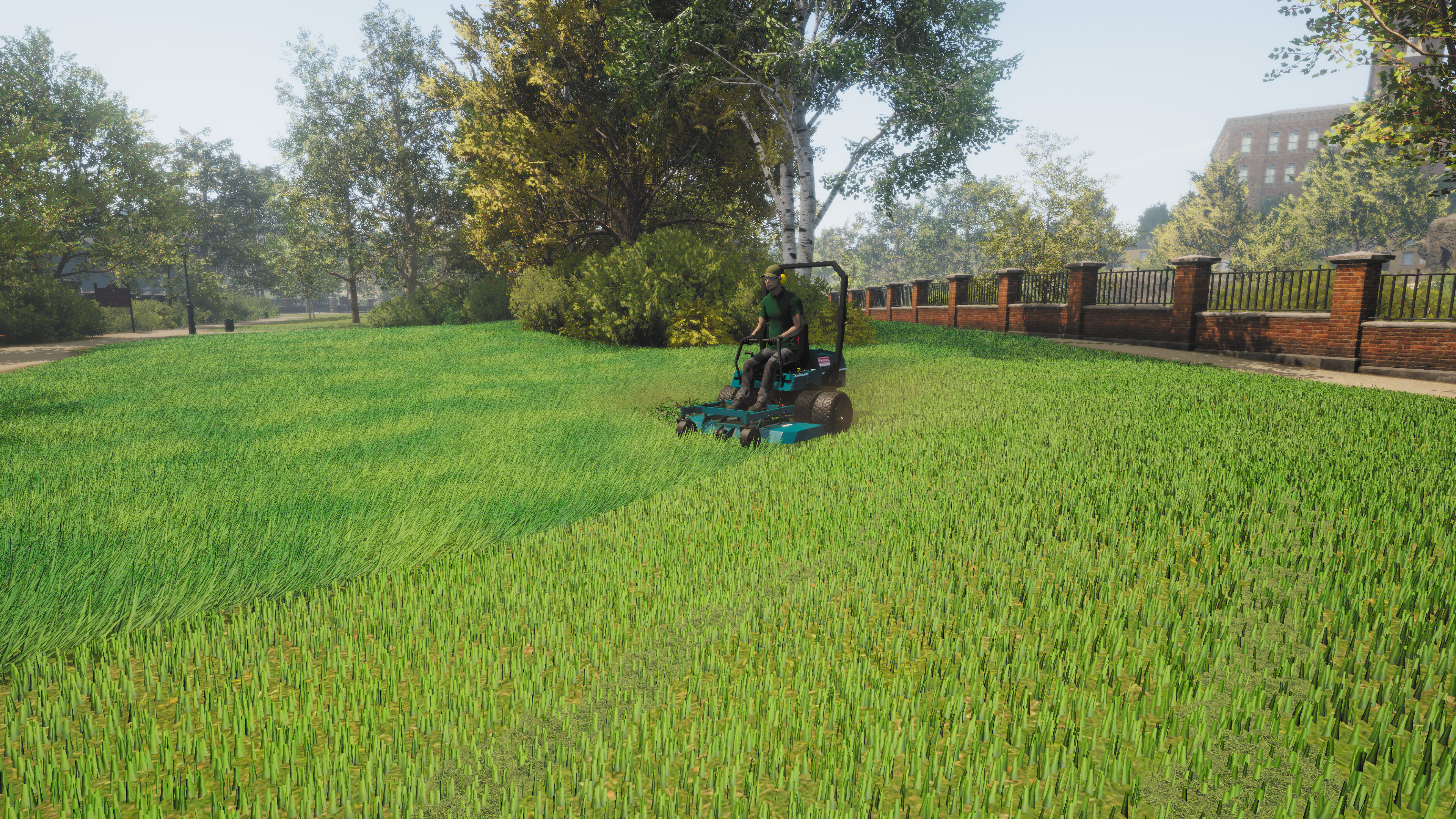 Lawn Mowing Simulator - Heritage Park screenshot 6