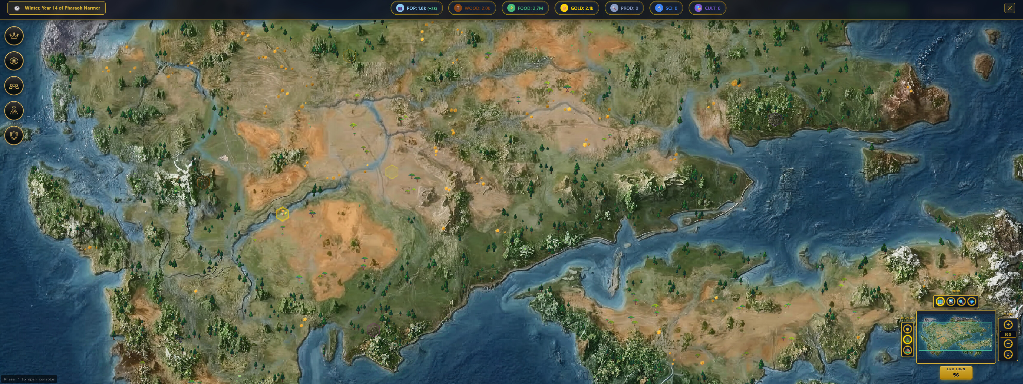 CivEcon screenshot 1