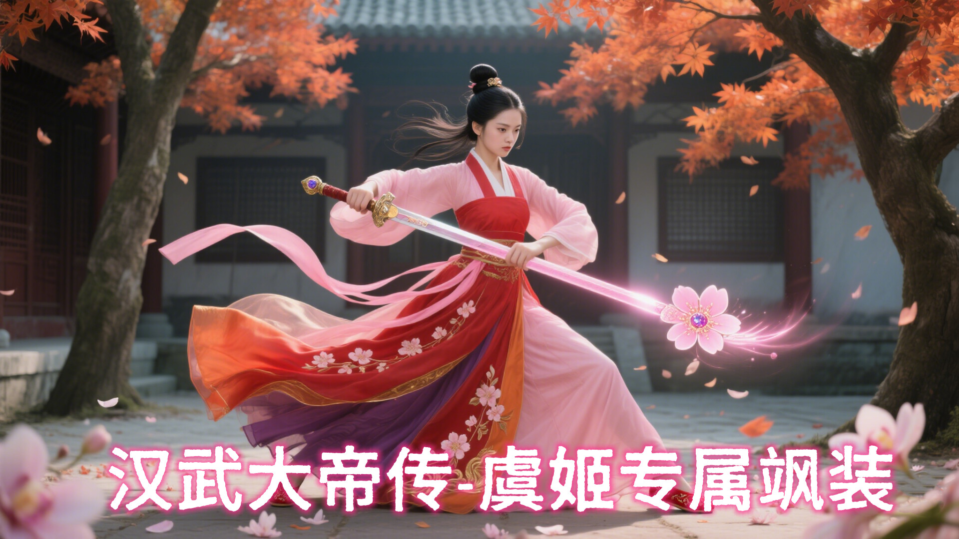 汉武大帝传-虞姬专属飒装DLC screenshot 1