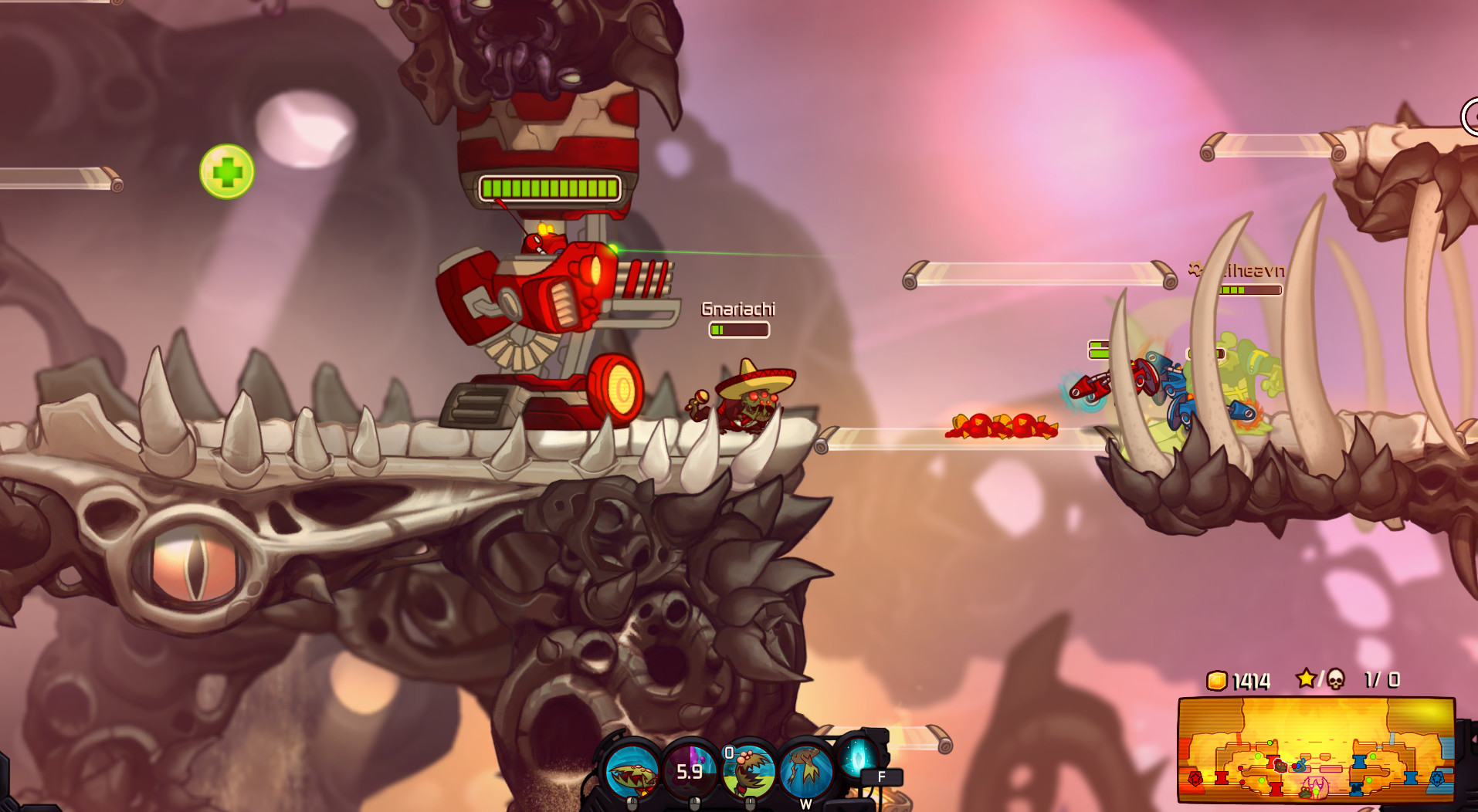 Awesomenauts - Gnariachi Skin screenshot 4