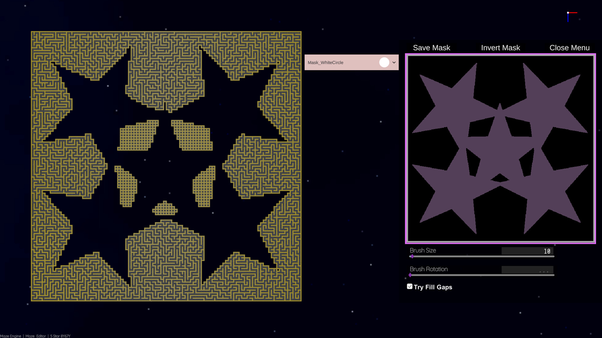 Maze Engine - In Game Level Editor screenshot 9