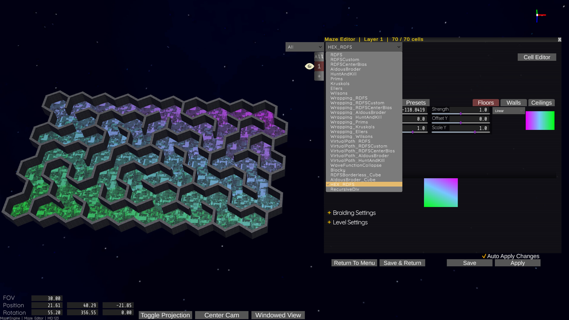 Maze Engine - In Game Level Editor screenshot 12