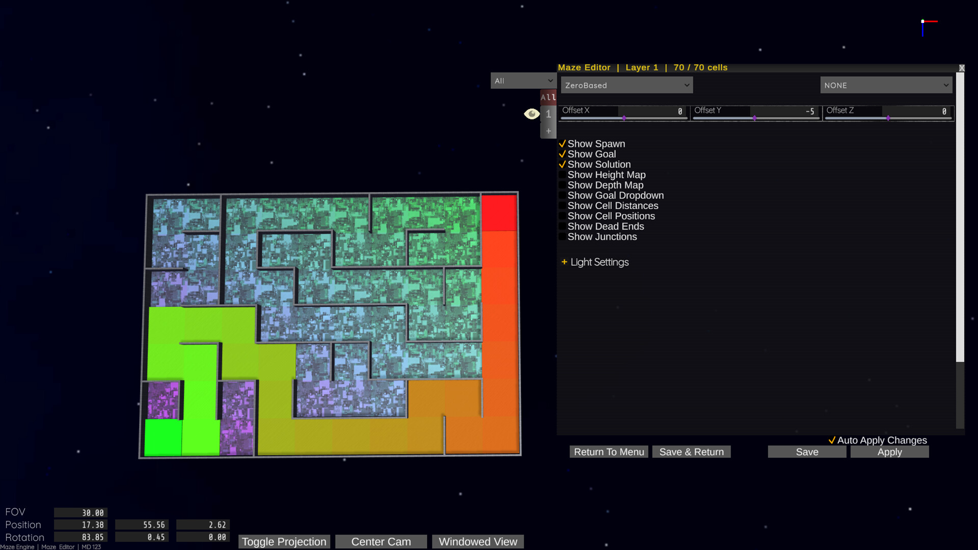 Maze Engine - In Game Level Editor screenshot 6