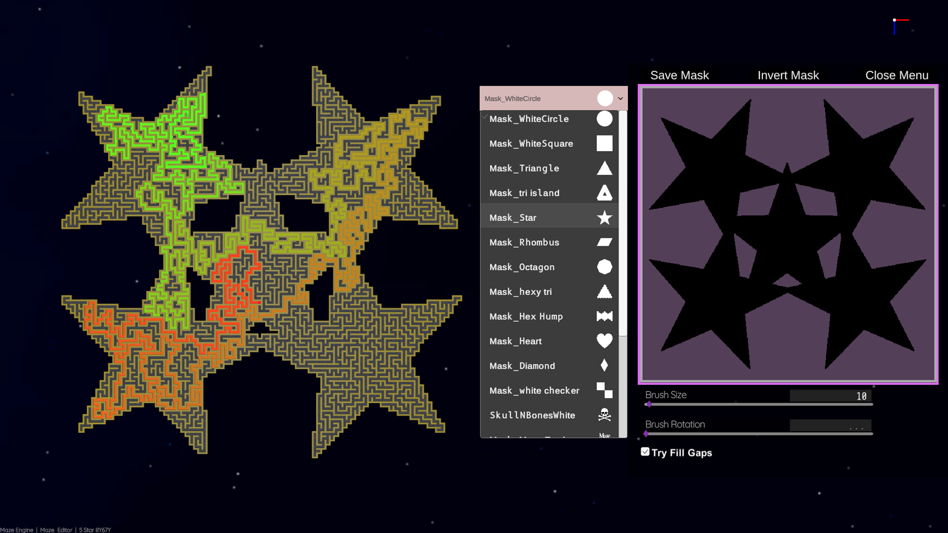Maze Engine - In Game Level Editor screenshot 5