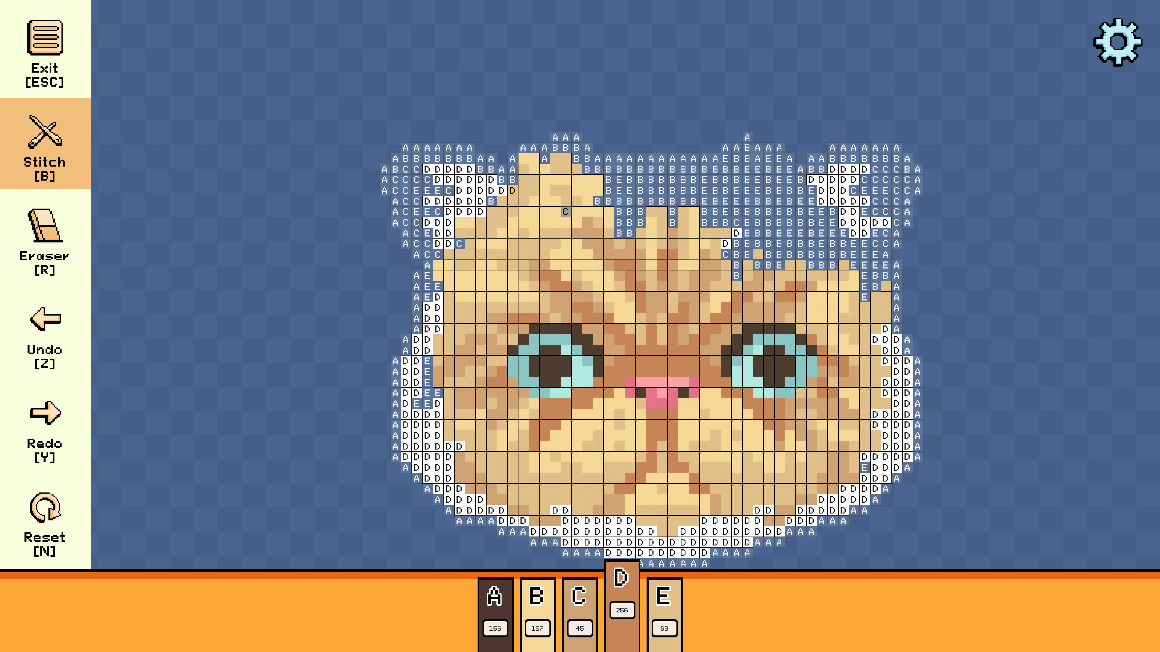 Pixel Cross Stitch - Cats Pack screenshot 1