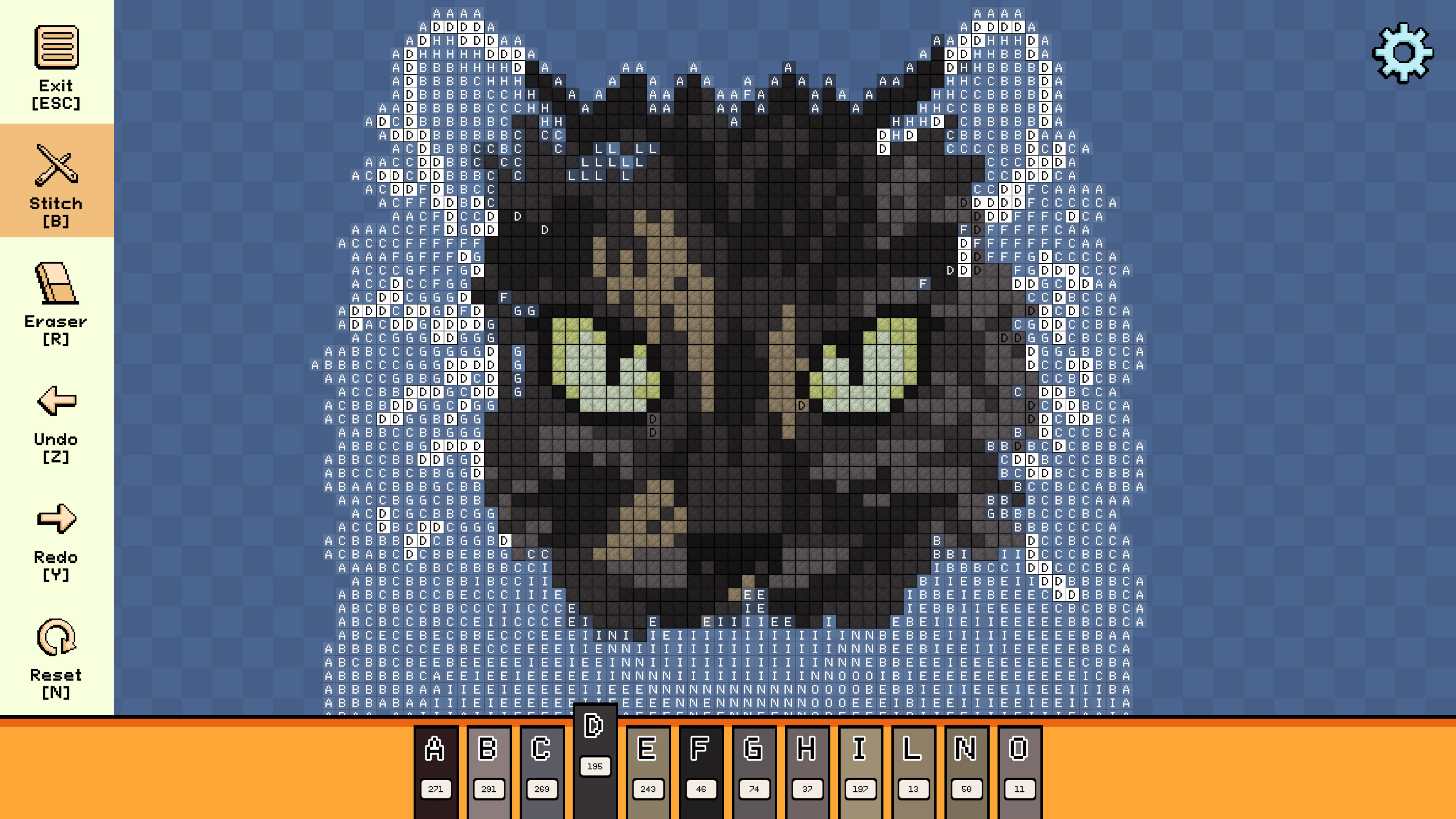 Pixel Cross Stitch - Cats Pack screenshot 3