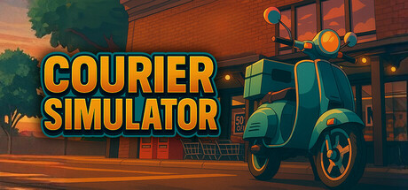 Courier Simulator — Steam header