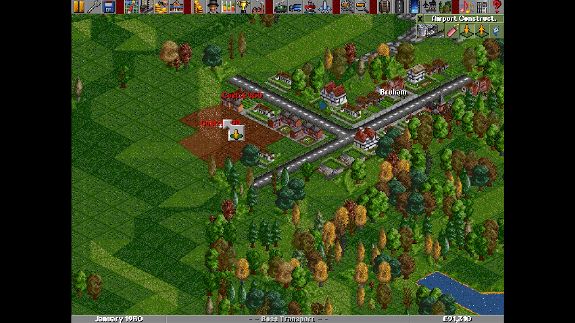 Transport Tycoon Deluxe screenshot 2