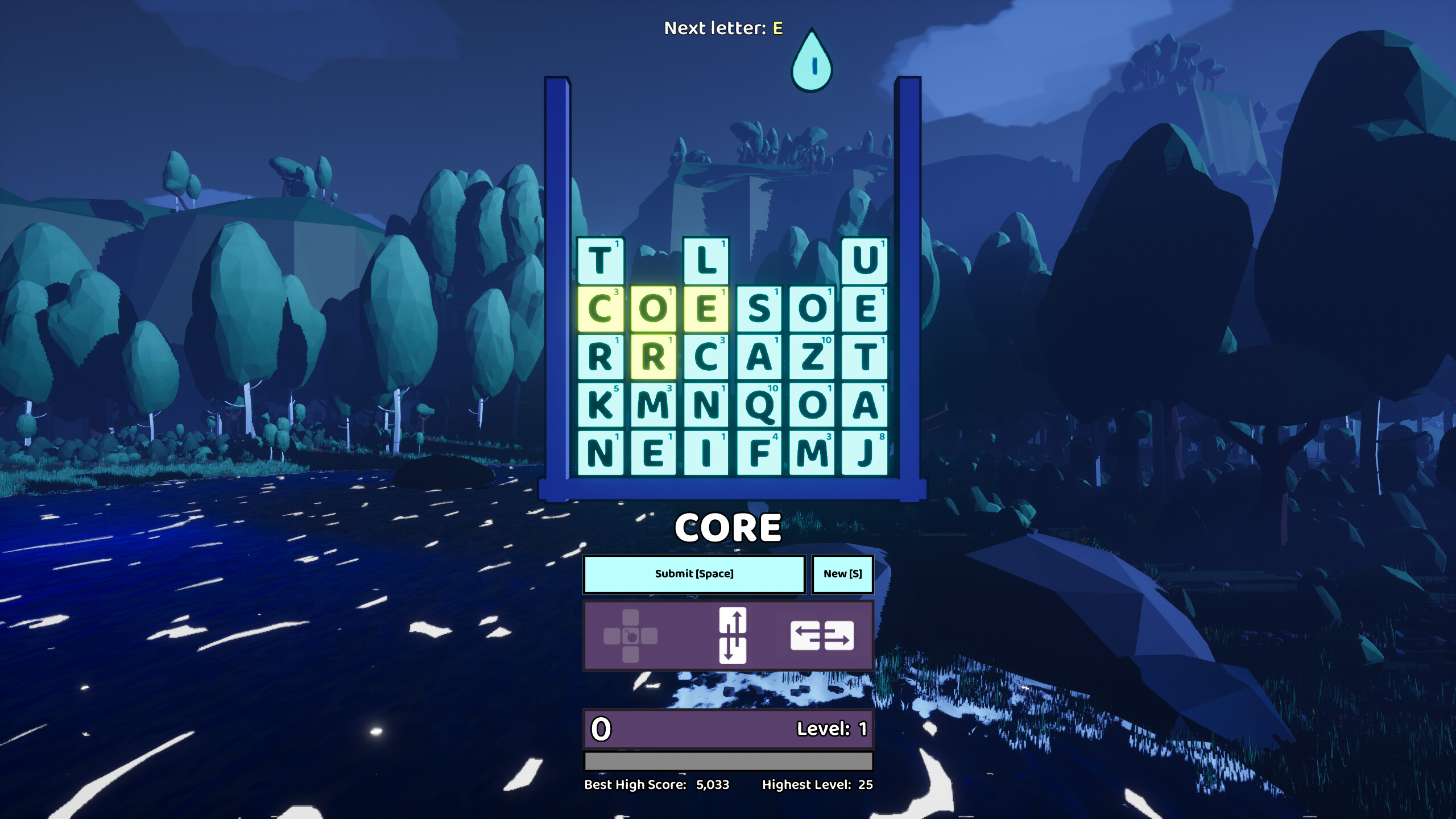 Wordy Rain screenshot 1