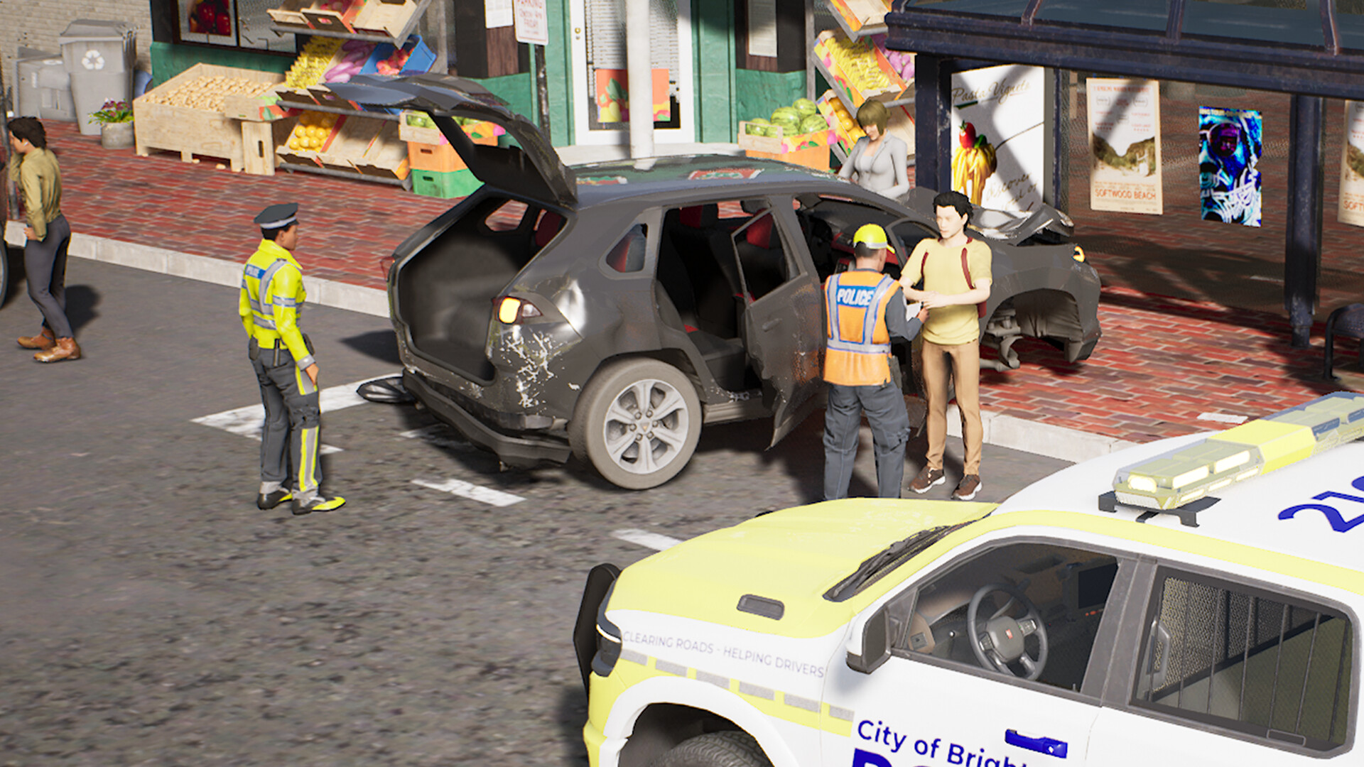 Police Simulator: Patrol Officers: Accident Pack screenshot 12