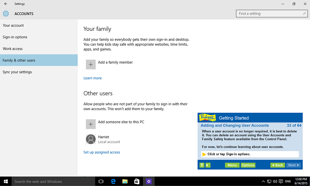 Professor Teaches® Windows 10 screenshot 4