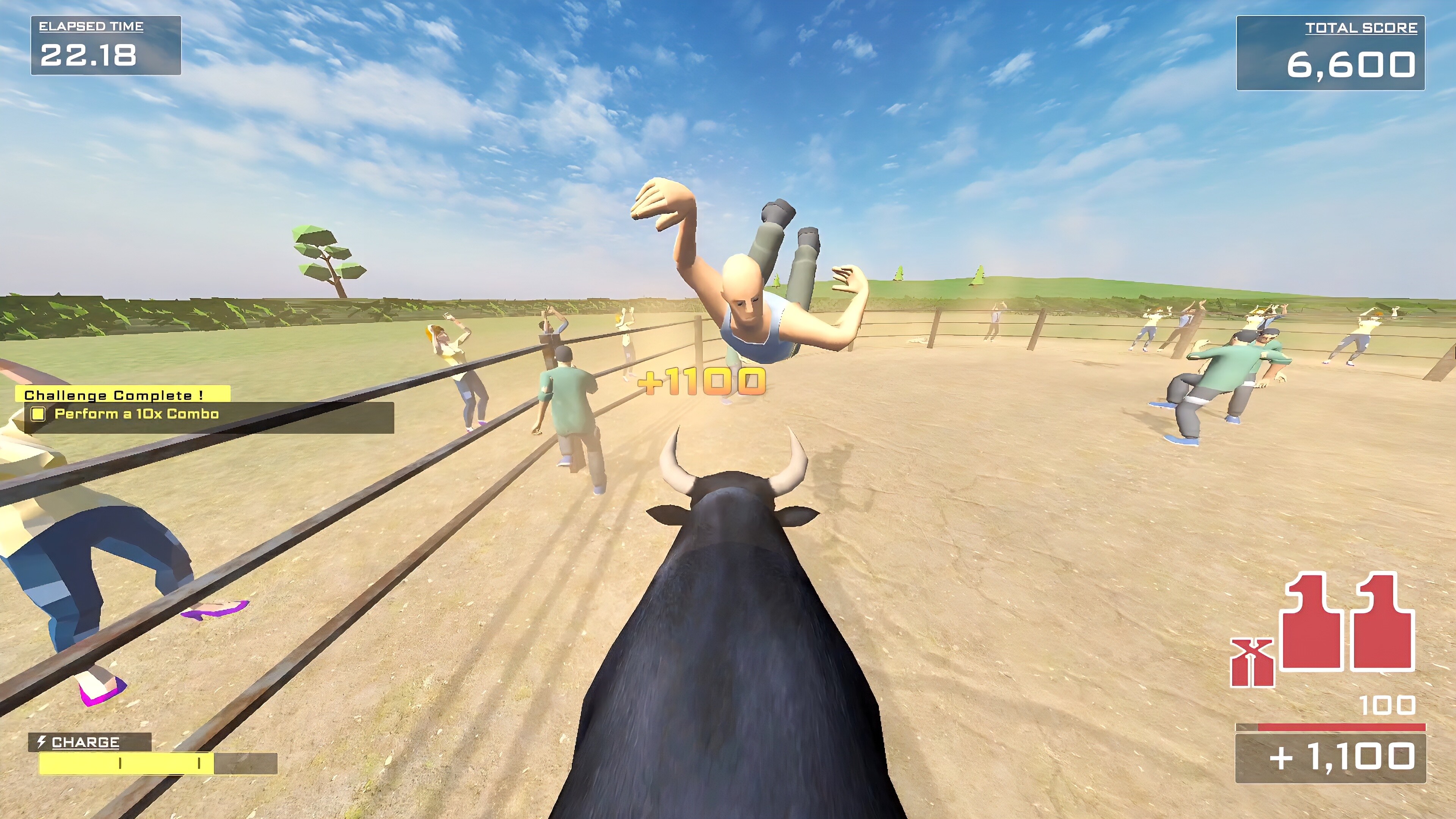 Bull Gone Wild screenshot 1