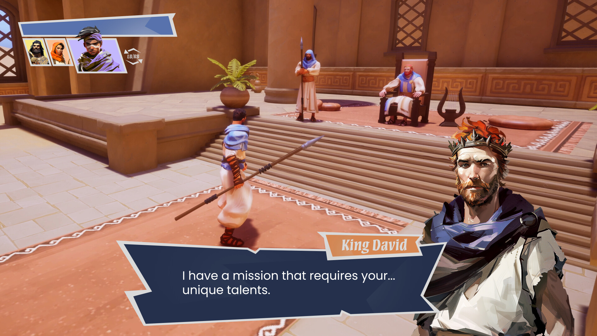 David's Mighty Warriors screenshot 1