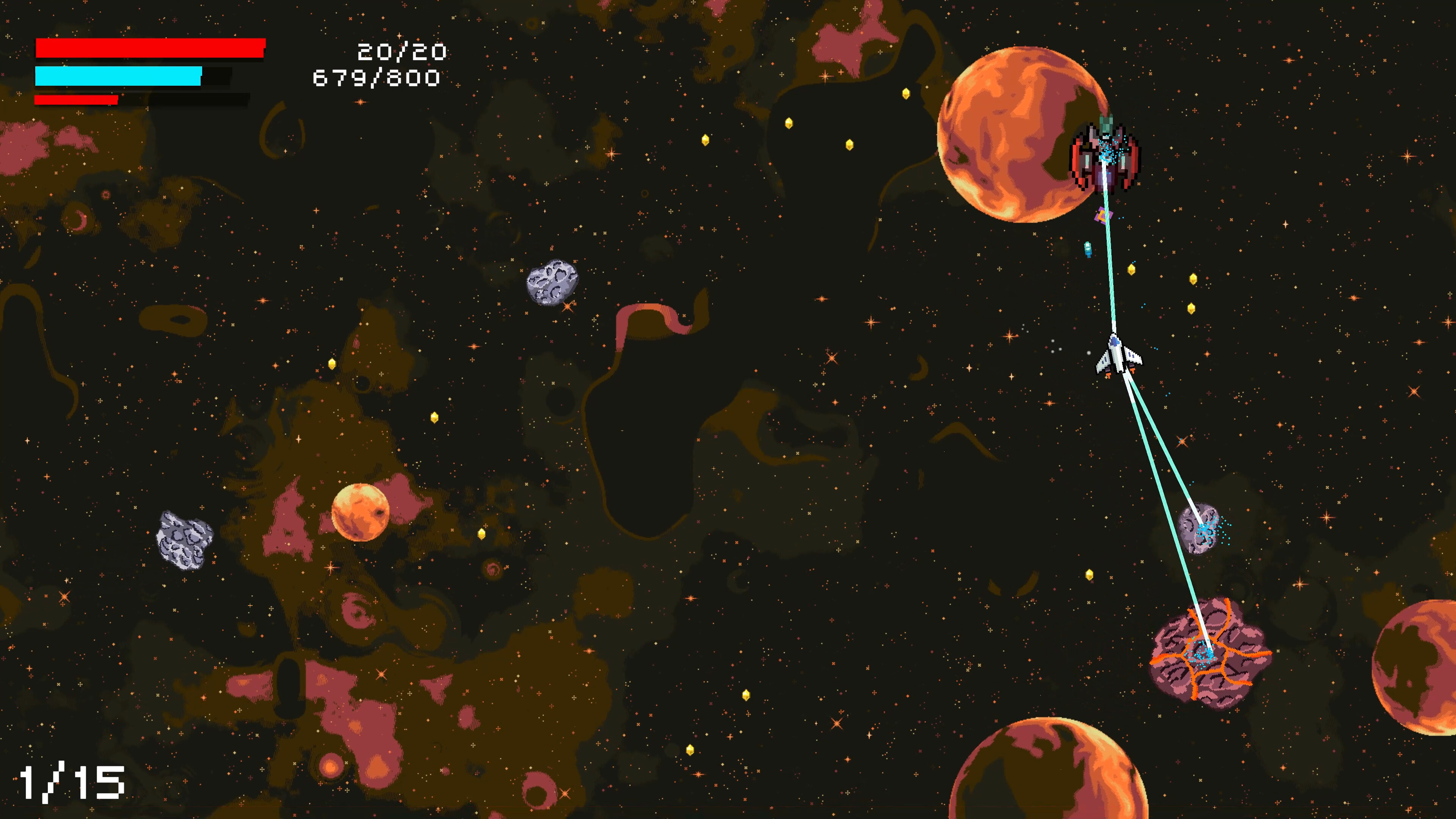 Void Miner – Asteroid Roguelite screenshot 3