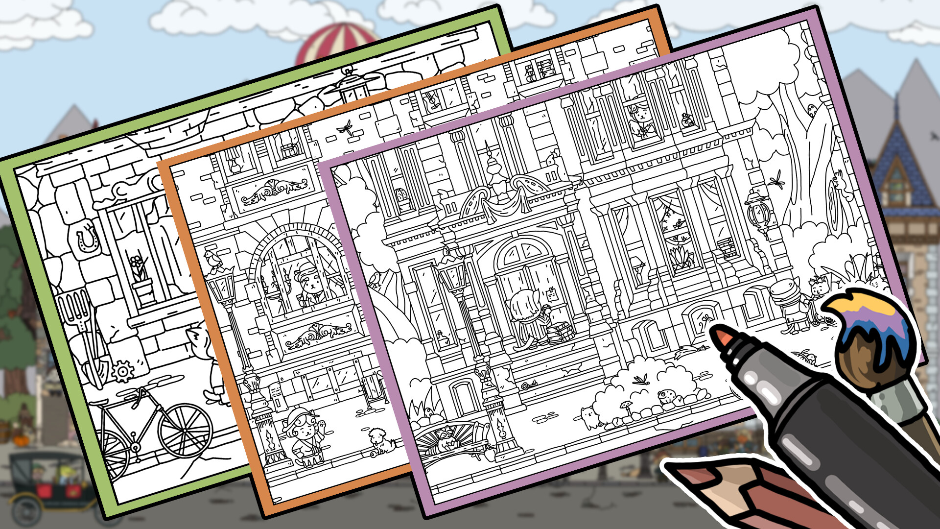 FIND ALL - Coloring Book screenshot 1