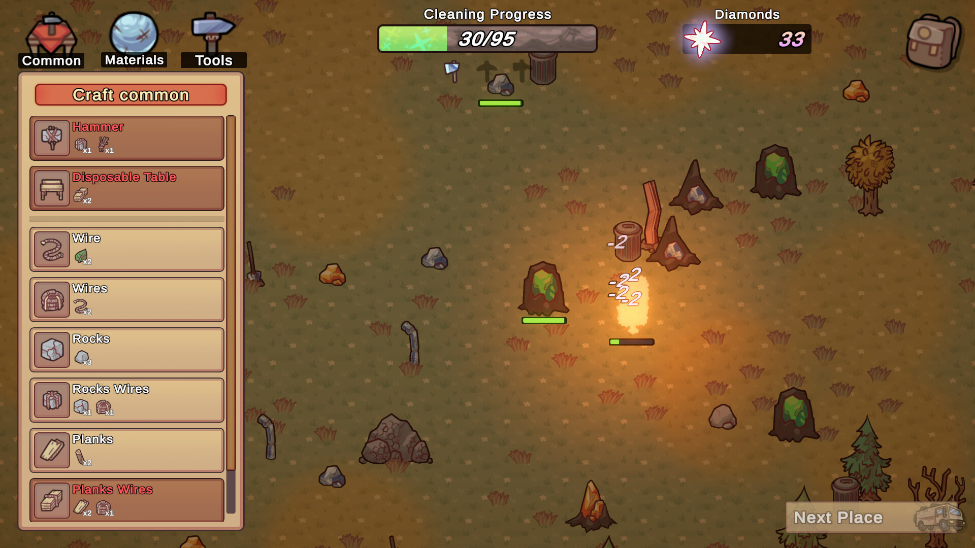 Treasure forest Clicker screenshot 1