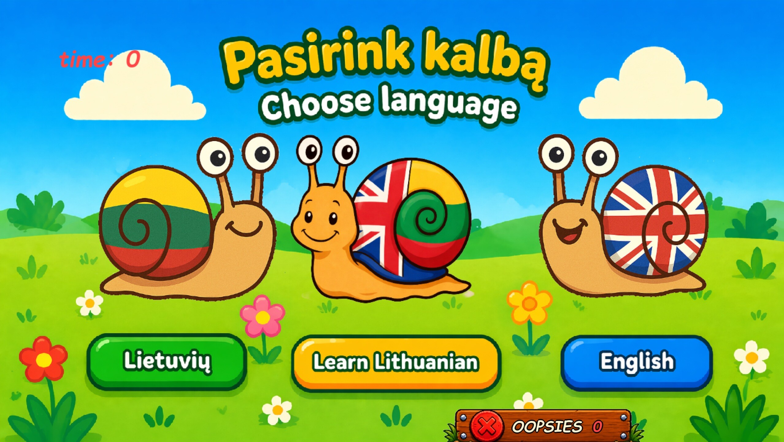 Snail Race screenshot 1