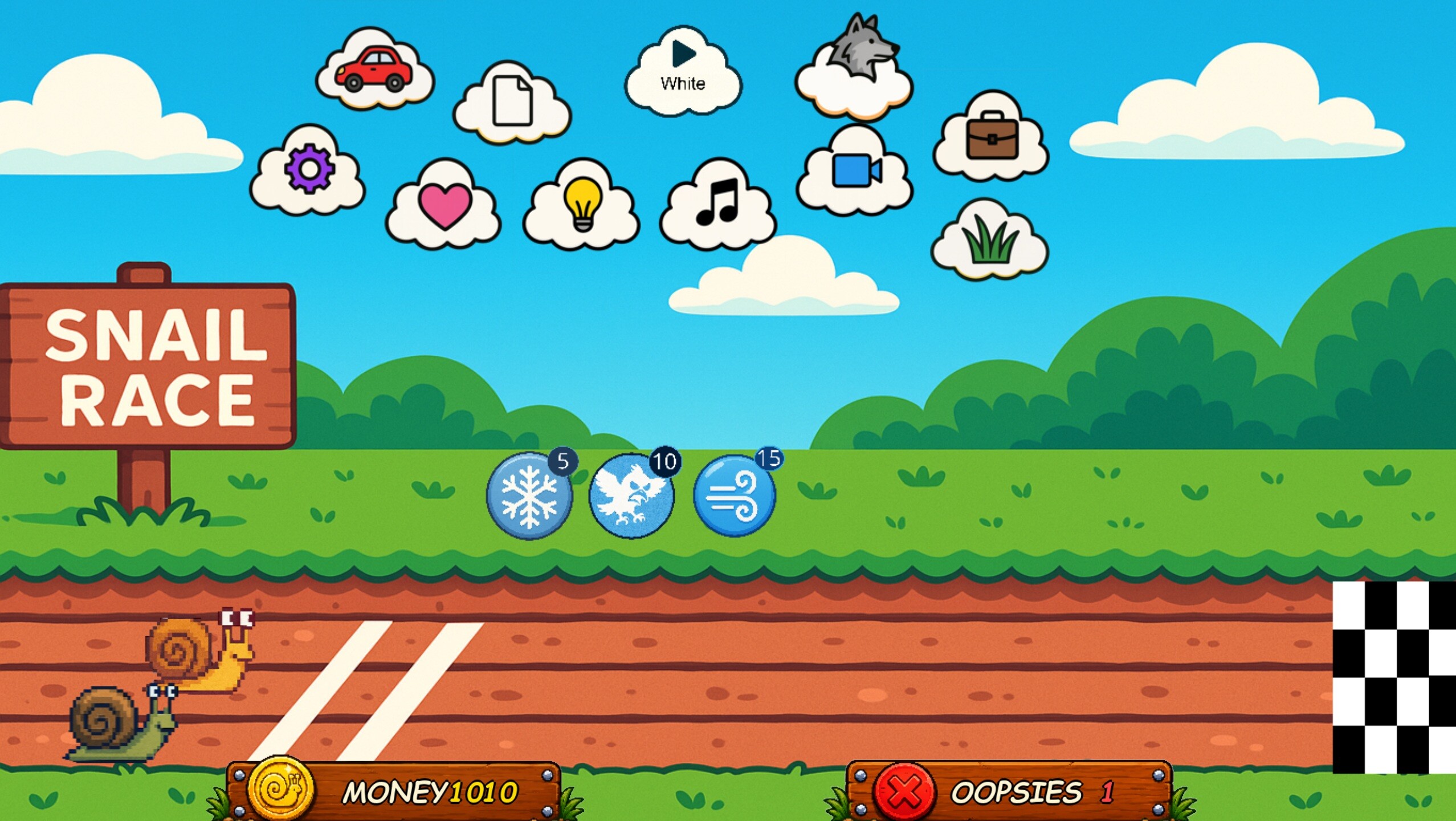 Snail Race screenshot 2