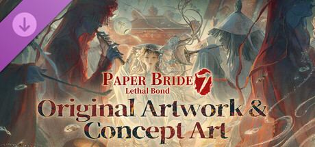 Paper Bride 7 Lethal Bond - Original Artwork & Concept Art