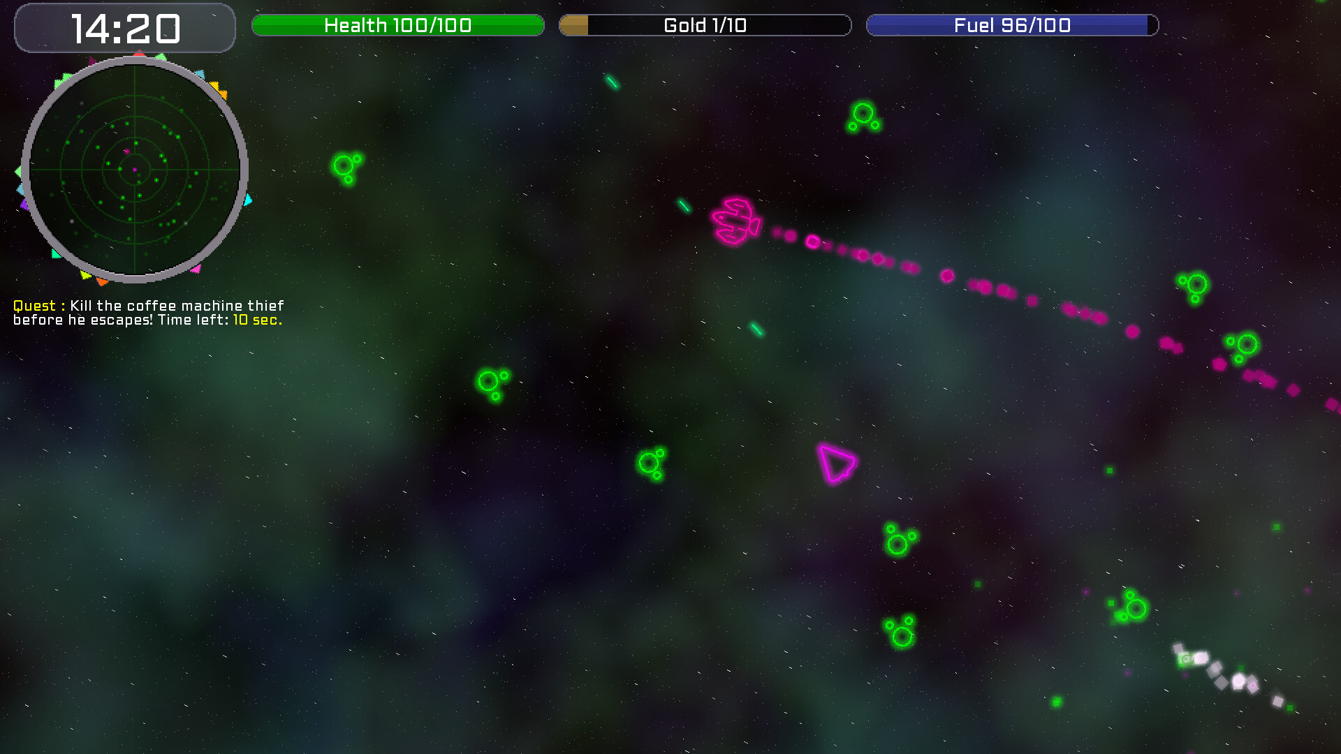 Stardust Escape screenshot 1