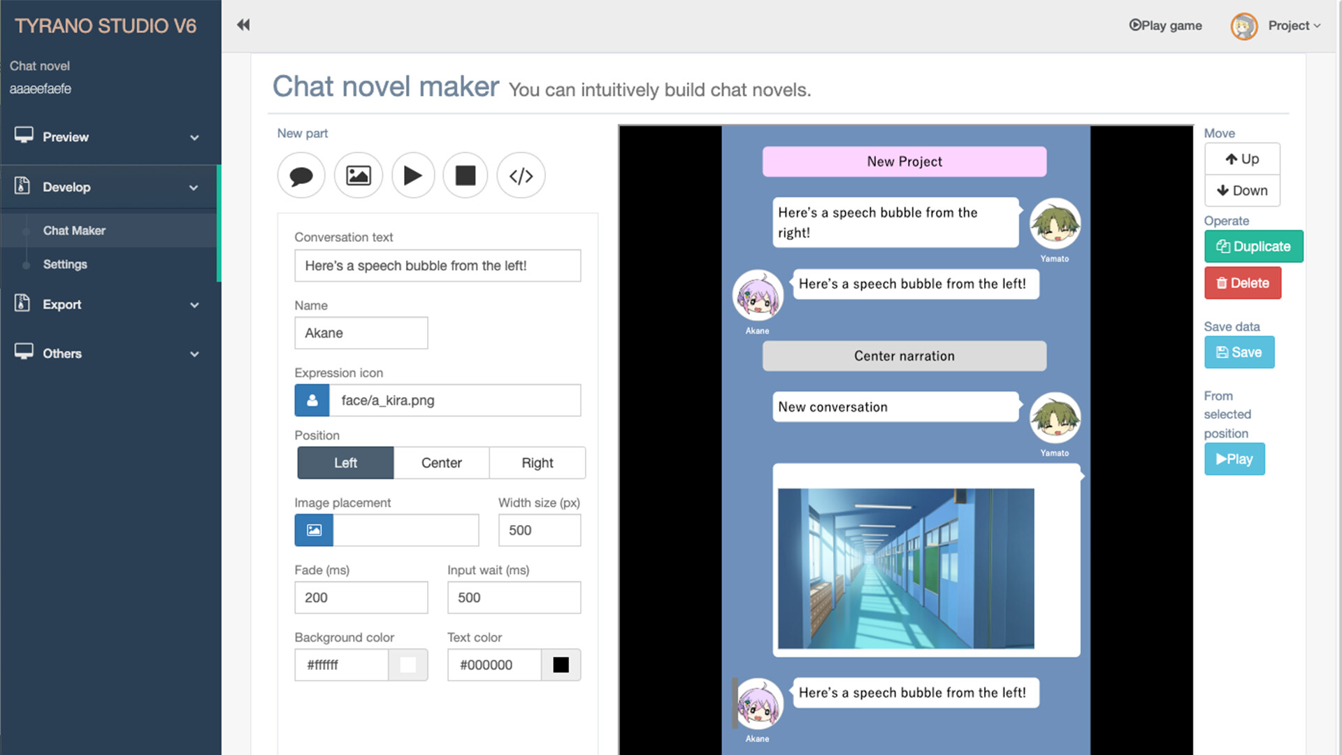 Tyrano Studio - Advanced Pro Kit screenshot 1