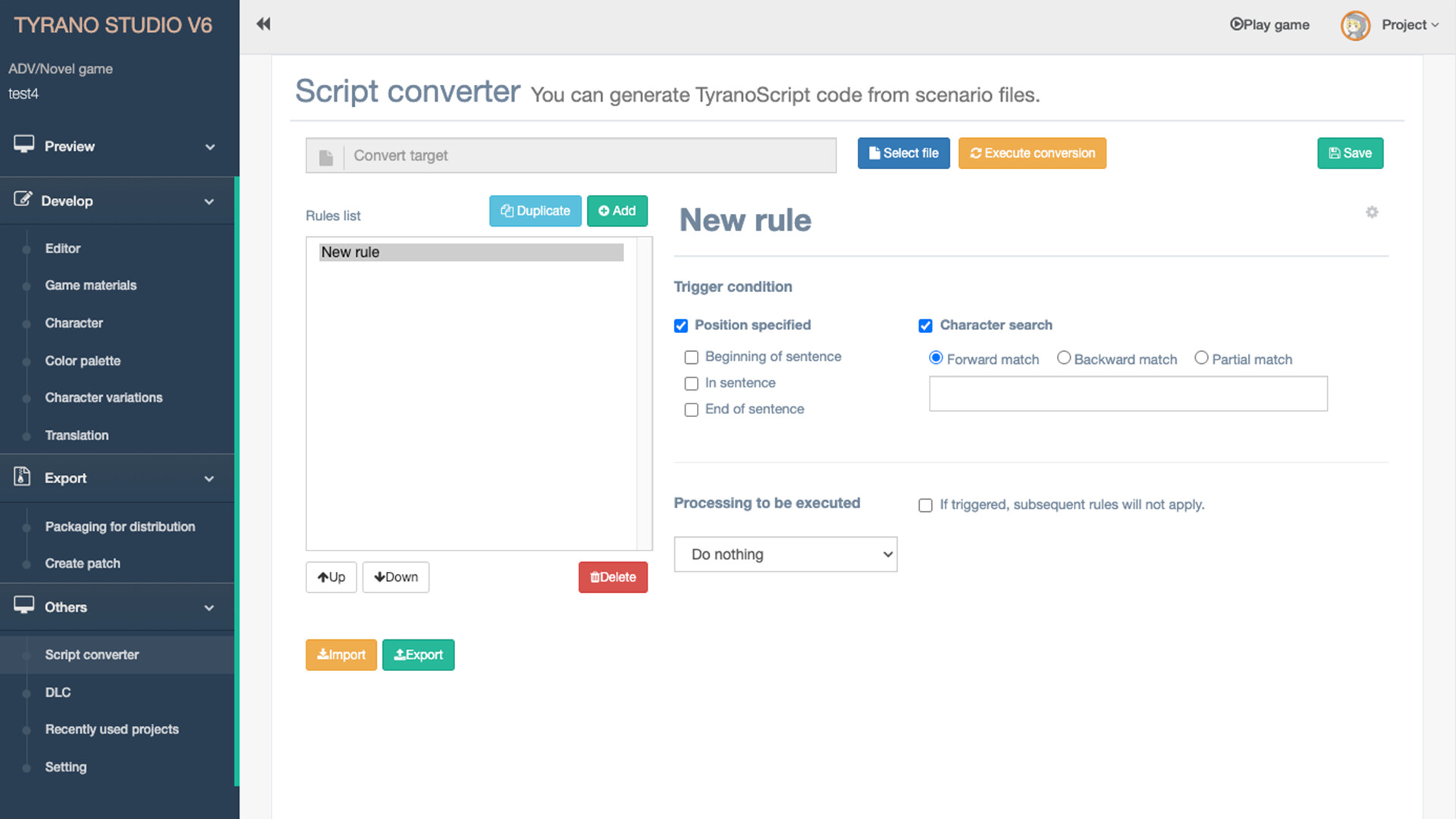 Tyrano Studio - Advanced Pro Kit screenshot 2