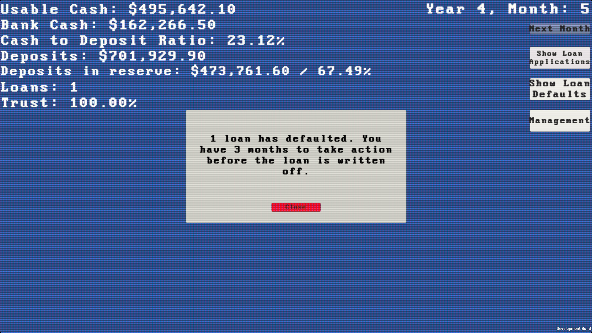 BankingSim screenshot 3