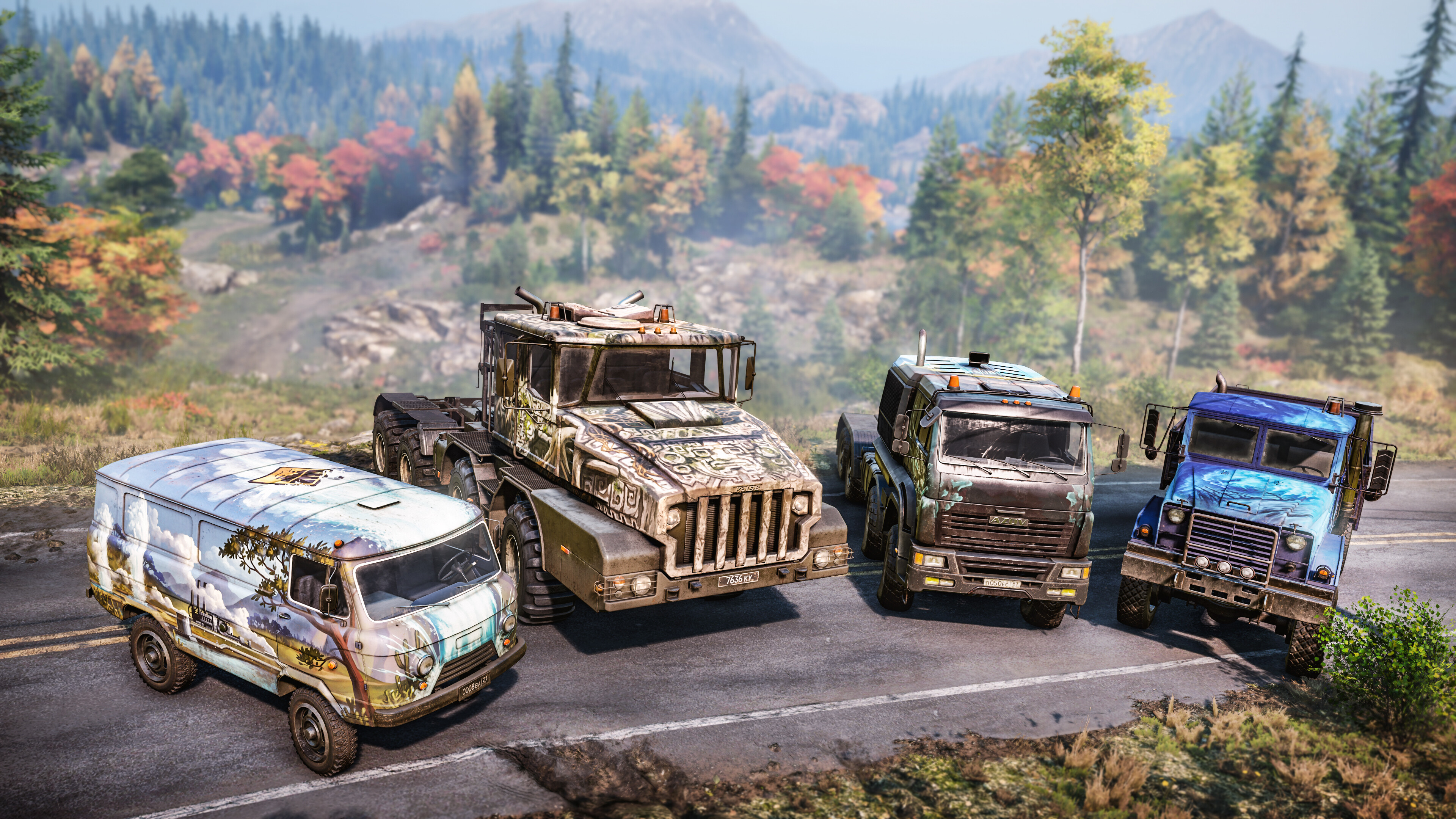 SnowRunner – Pathfinders Vinyl Wrap Pack screenshot 1