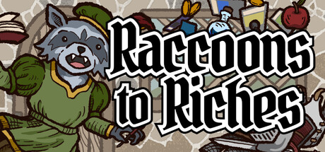 Raccoons to Riches — Steam header
