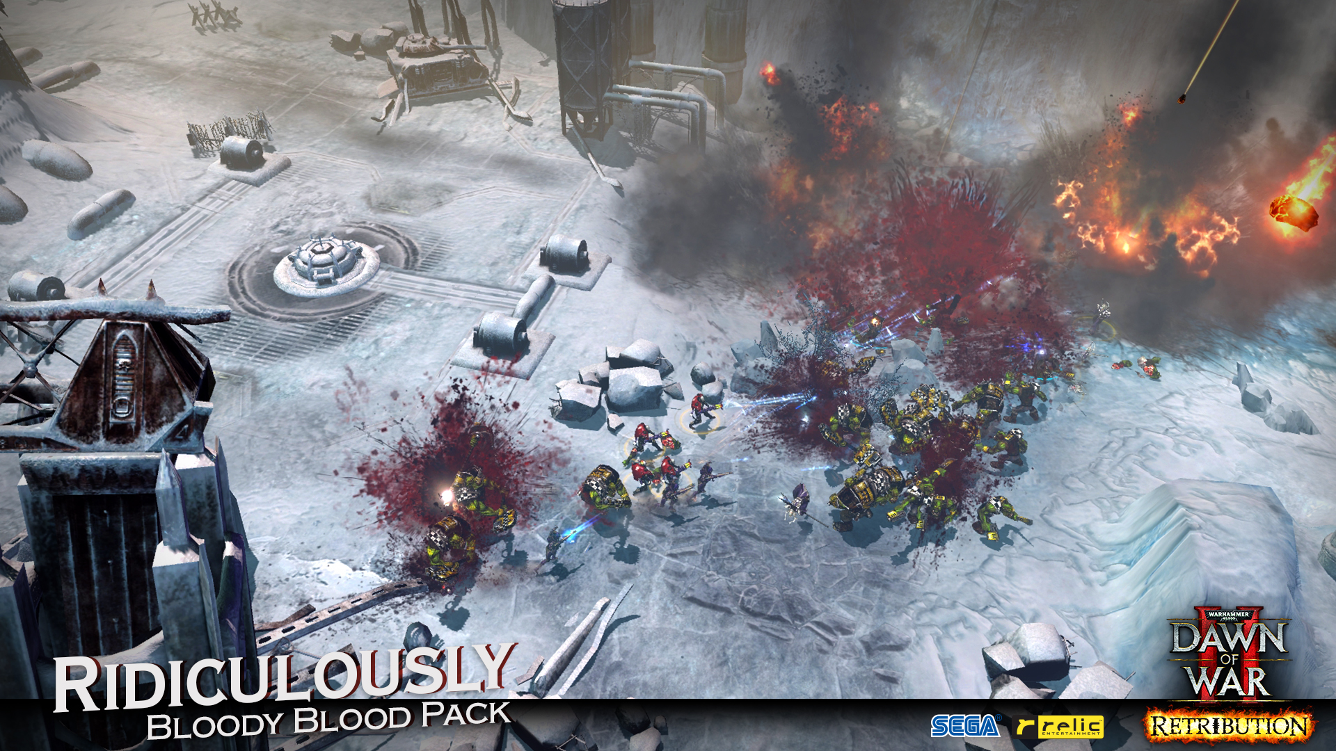 Warhammer 40,000: Dawn of War II - Retribution - Ridiculously Bloody Blood Pack screenshot 1