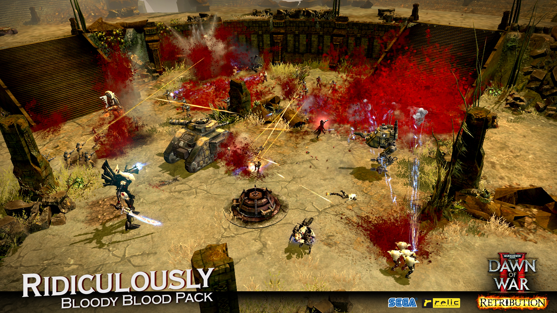 Warhammer 40,000: Dawn of War II - Retribution - Ridiculously Bloody Blood Pack screenshot 9