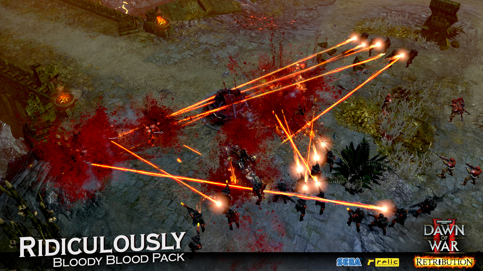 Warhammer 40,000: Dawn of War II - Retribution - Ridiculously Bloody Blood Pack screenshot 4