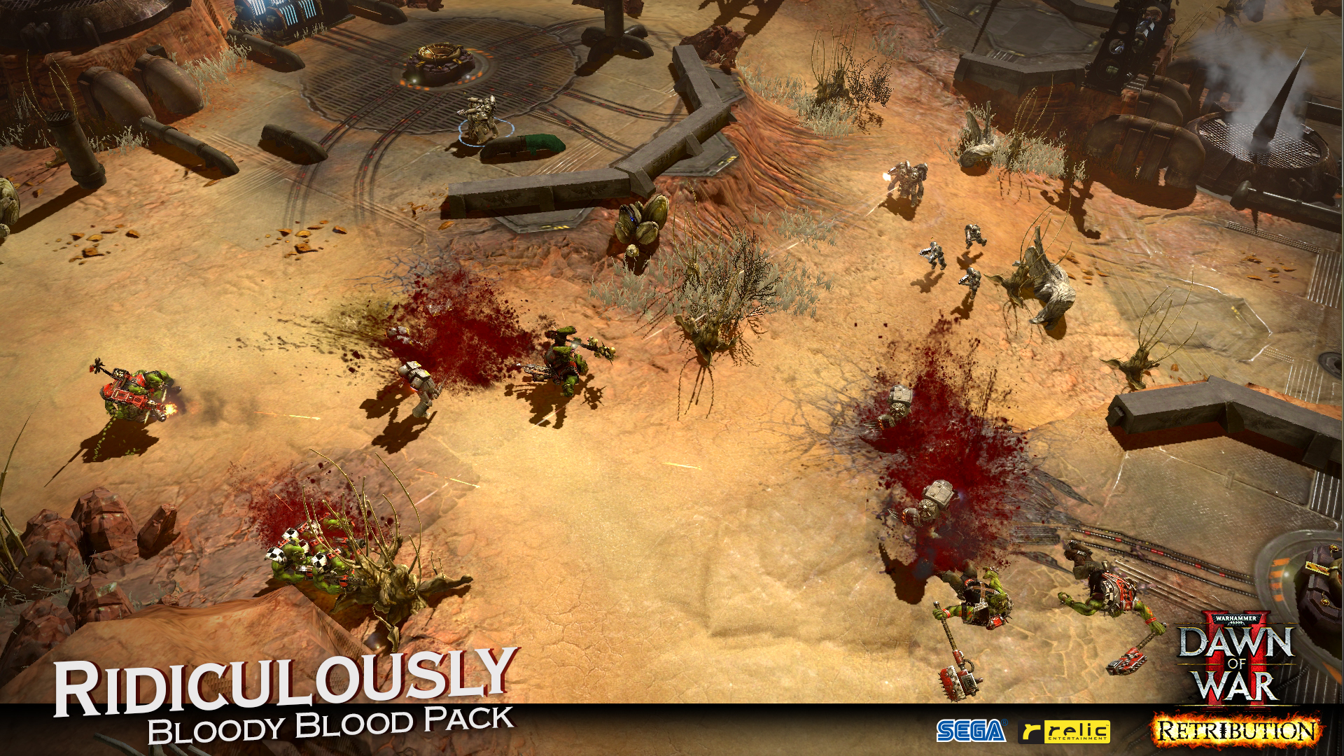 Warhammer 40,000: Dawn of War II - Retribution - Ridiculously Bloody Blood Pack screenshot 8