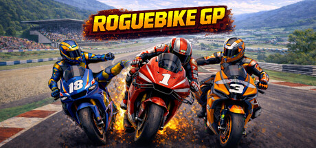 RogueBike GP — Steam header