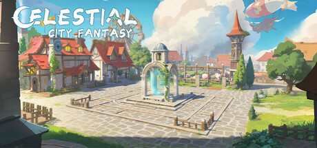 Celestial City Fantasy Cover Image