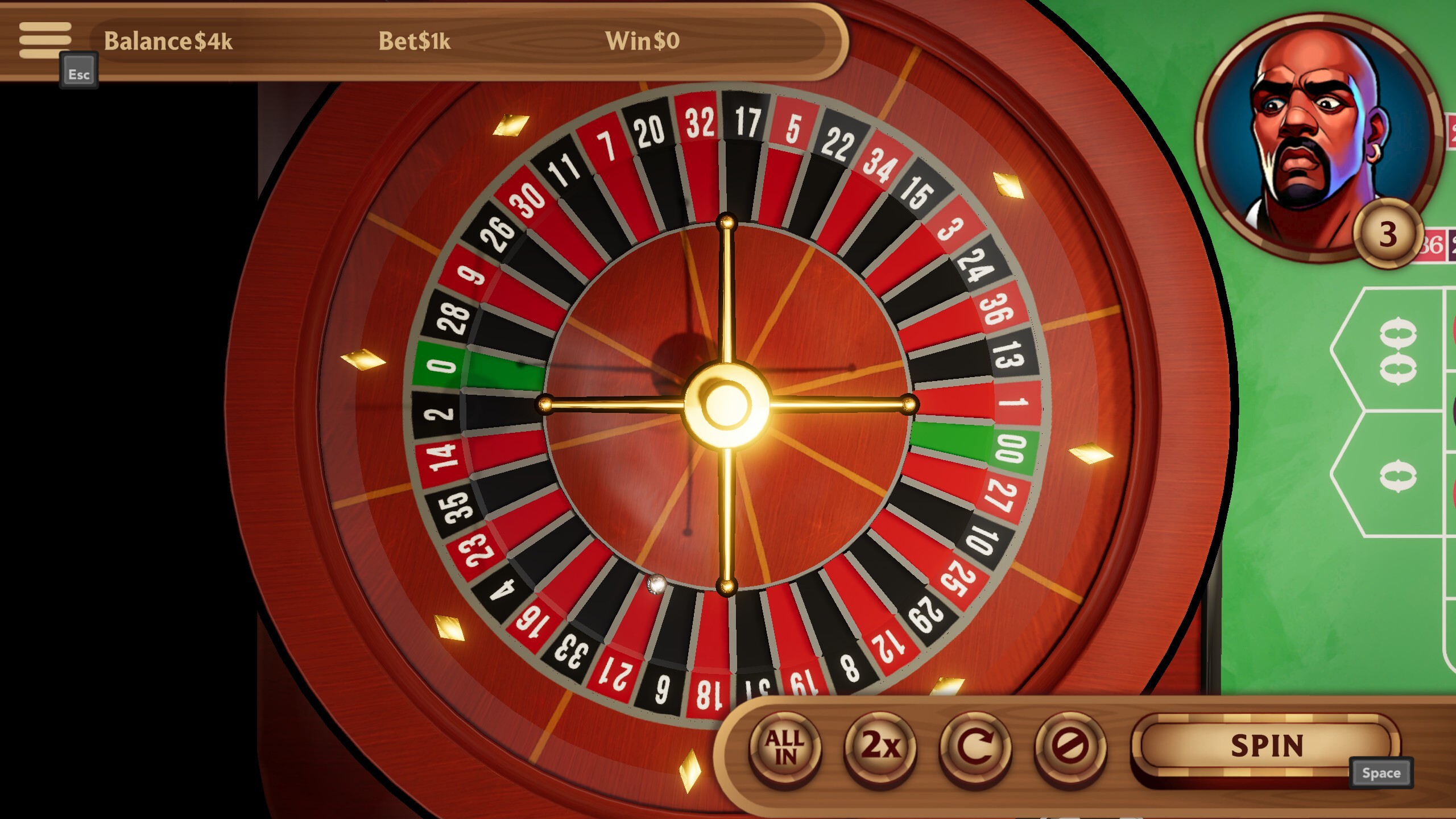 Hot Stakes Casino - American Roulette screenshot 2