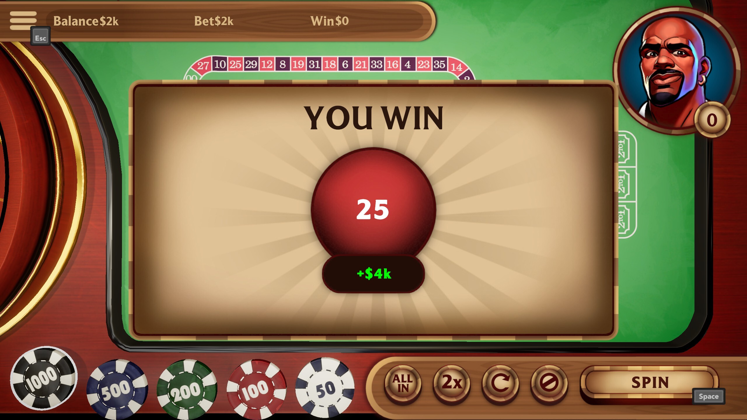 Hot Stakes Casino - American Roulette screenshot 8